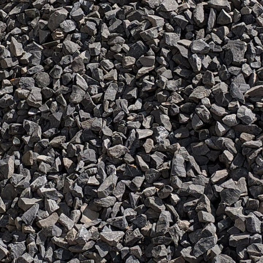 40mm Rundle rock bulk delivery Calgary — decorative landscaping rock