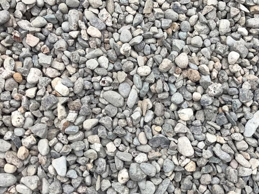 40mm washed rock bulk delivery Calgary — clean aggregate for drainage and landscaping