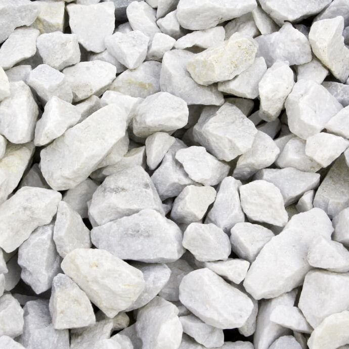 Crystal White Rock 20mm