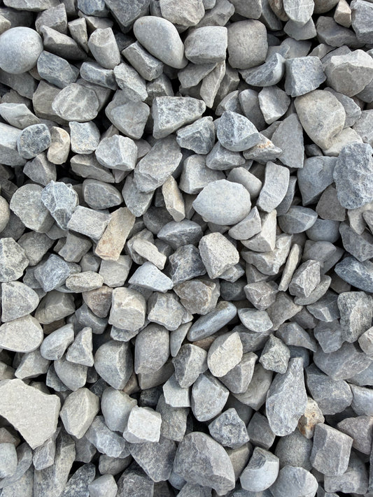20mm washed rock ¾ inch bulk delivery Calgary — driveways drainage and landscaping